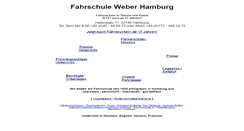 Desktop Screenshot of fahrschule-weber-hamburg.de